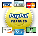 We Accept PayPal !