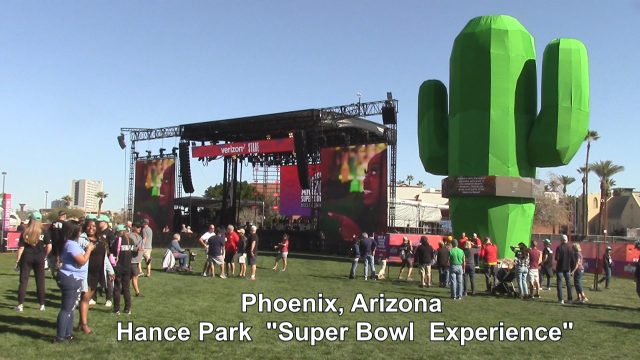 Recycling at the Super Bowl Experience Phoenix 2023
