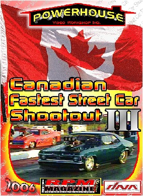 Canadian Fastest Street Car Shootout #3 DVD